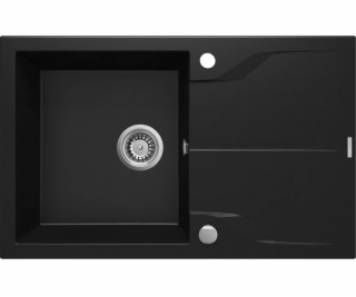 Deante Deante Andante Flush 1 -Chamber Sink s odtokem - Nero