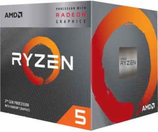 AMD Ryzen 5 3400G, 3,7 GHz, 4 MB, box (YD3400C5FHBOX)