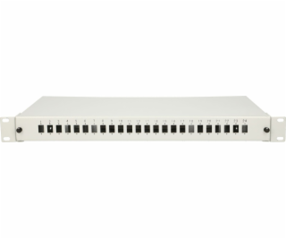 ExtraLink Elalink 24 Core Fiber Optic Patch Panel White