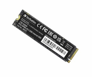 VERBATIM SSD Vi3000 Internal PCIe NVMe M.2 SSD 1TB , W 30...