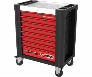 KS Tools PERFORMANCEplus P10 black/red Tool Trolley