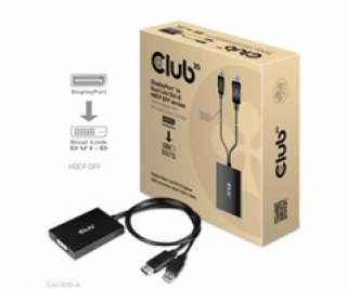 Club3D Adaptér aktivní DisplayPort na Dual Link DVI-D, US...