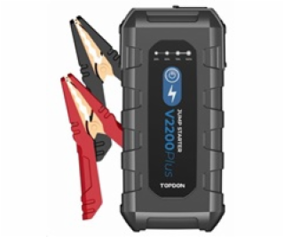 TOPDON Car Jump Starter V2200Plus, 1600mAh