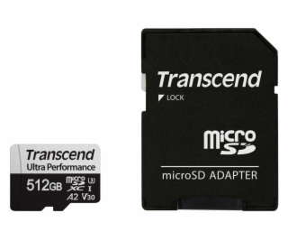 Transcend 512GB microSDXC 340S UHS-I U3 V30 A2 3D TLC (Cl...