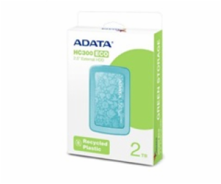 ADATA Externí HDD 2TB 2,5  USB 3.2 AHC300E, ECO Green