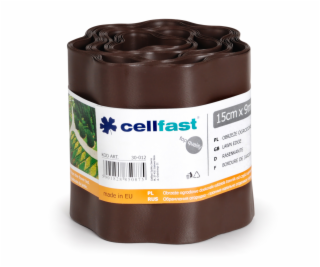 Cellfast zahrada lemování 15 cm x 9 m hnědá