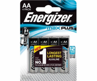 Energizer MAX Plus - Tužka AA/4 ks