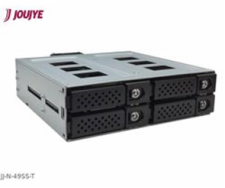 Jou Jye Backplane NVMe/SAS3/SATA 4x 2,5 HDD do 5,25  pozice