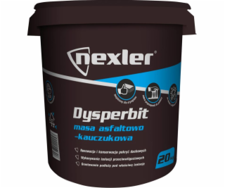 Asfalt-pryžová hmota Nexler Dysperbit 20 kg