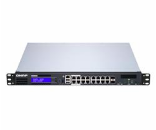 QNAP 1G switch QGD-1600-8G: 16x 1G port RJ-45 PoE (14x RJ...