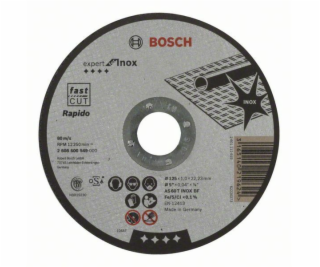 Bosch rezaci kotuc INOX Rapido gerade 1,0x125mm