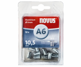 NOVUS Rivets M 4 X 10,5 ALU 10pc