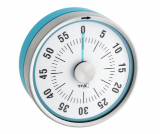 TFA 38.1028.20 Turquoise Puck Kitchen Timer