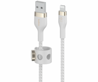 Belkin Flex Lightning/USB-A 1m mfi cert., white CAA010bt1MWH