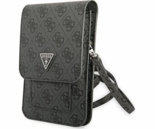 Guess PU 4G Triangle Logo Phone Bag Black Nové