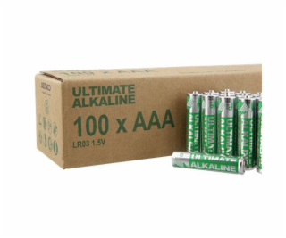 DELTACO ULTIMATE, Batérie alkalické AAA LR03 100ks