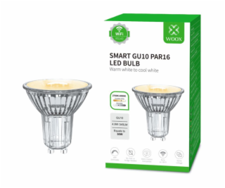 WOOX R5143, WiFi Smart Bulb GU10, PAR16, 345 lm