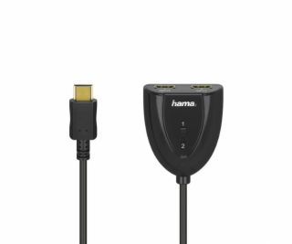 HAMA HDMI prepínač 2x1, manuálny