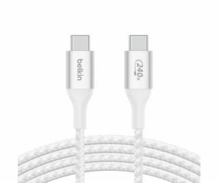 Belkin BOOST CHARGE™ USB-C na USB-C kabel 240W, 1m, bílý ...