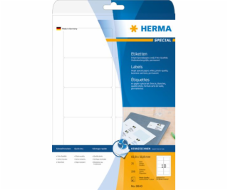 Herma Labels InkPrint 8840, A4, 83,8 x 50,8 mm, matný bíl...