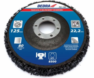 Dedra Abrasive netkaný kotouč 125 x 22,2 mm (F61-125)