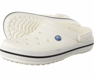 Boty Crocs Crocband, bílé, velikost 45-46