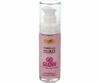 Rozjasňující báze pod make-up Delia Go Glow 30 ml