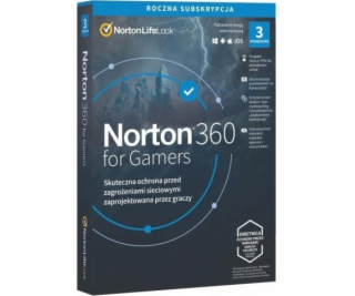 NORTON 360 pro zařízení Gamers 3 na 12 měsíců