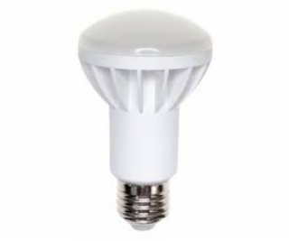 Spektrum LED žárovka R-63, E27, 230V, 8W, CW (WOJ13993)