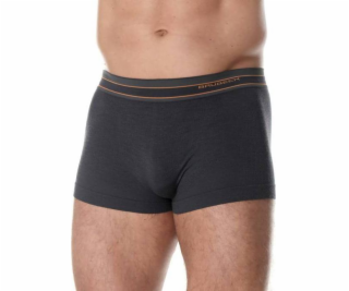 Brubeck BX10870 Pánské boxerky ACTIVE WOOL graphite XXL