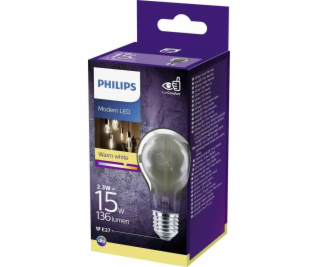 Philips LED klasická žárovka 11W A60 E27 kouřová ND RFSRT...