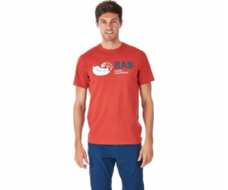 Rab Pánské tričko Stance Vintage Tee Red Clay rS