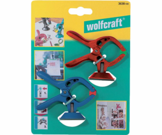 Wolfcraft MicroFix pružinová svorka 30mm 2 ks. (3638100)