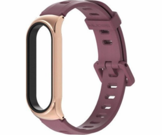 BAND FOR MI BAND 3/4/5/6 XIAOMI PREMIUM RŮŽOVÁ RŮŽOVÁ