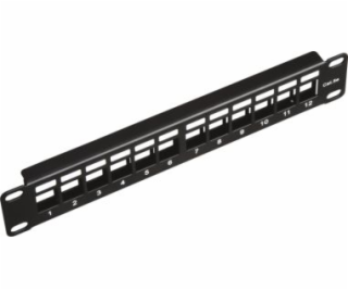 Alantec Patch panel 10 modulárních 12 portů 1U nevybavený