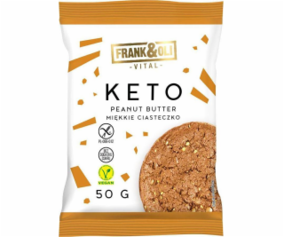 Keto měkké sušenky z arašídového másla 50g