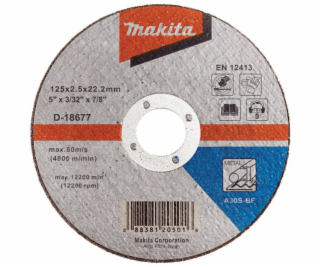 Makita kovový řezný kotouč 125x2,5x22,2mm (D-18677)