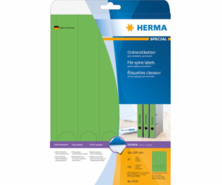 Herma Barevné etikety Special 5134, pro pořadače, A4, zel...