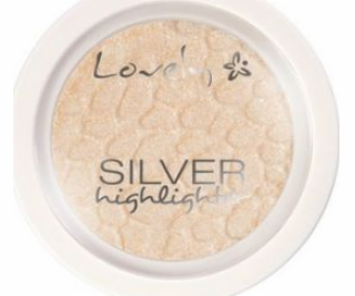 Lovely LOVELY_Silver Highlighter rozjasňující pudr na obl...