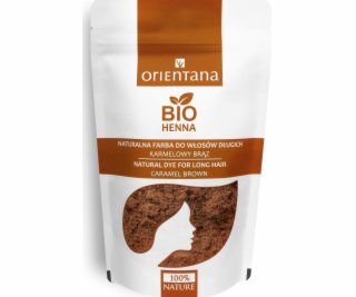 Orientana BIO Henna karamelová hnědá 100g