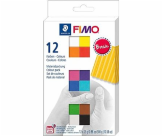 Plastová hmota Fimo Basic 12 barev