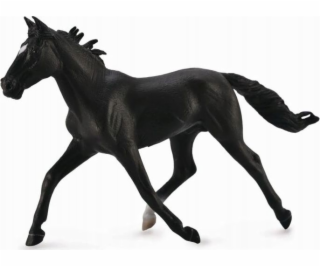 Figurka Collecta HORSE STANDARDBRED PACER STALLIN - ČERNÁ