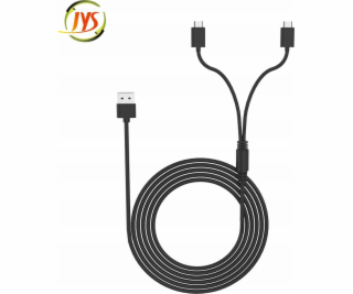 JYS kabel USB nabíječka na 2x USB C pro Nintendo Switch /...