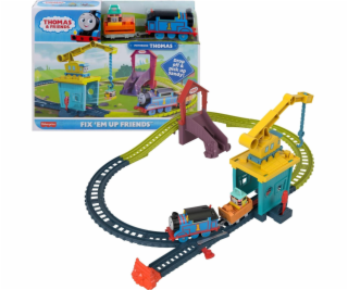 Mattel Thomas a přátelé. Jeřáb + sada kolejí