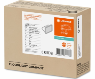 Světlometný LED projektor Ledvance FLOOD COMPACT V 20W 84...