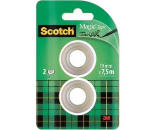 Scotch Magic kancelářská páska 19mm (2ks)