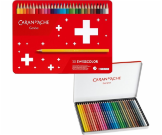 Pastelky Caran d`Arche Swisscolor Aquarelle, mix barev, 3...