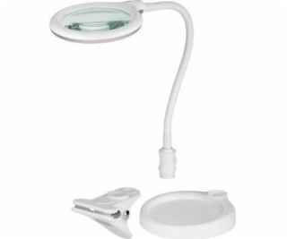 LED lupa se základnou/svorkou, 6W