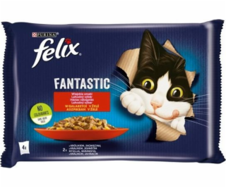 Felix Fantastic rabbit  lamb - wet food