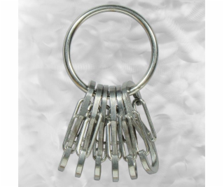 Nite Ize KeyRing+ 6x mikrokarabina z nerezové oceli (KRGS...